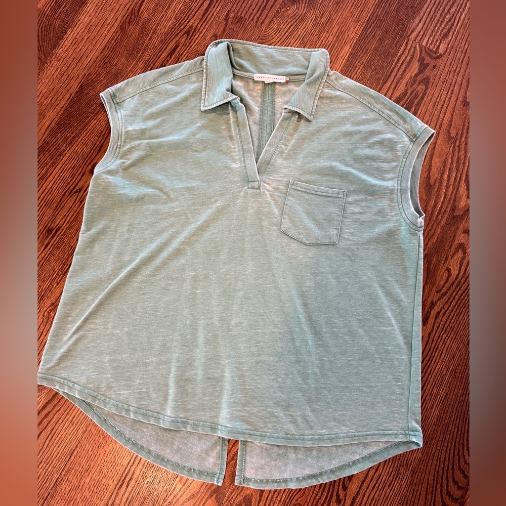 Madewell Sage Green Muscle Tee